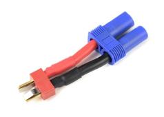 G-Force RC - Power adapterkabel - Deans connector vrouw. <=> EC-5 connector vrouw. - 12AWG Siliconen-kabel - 1 st